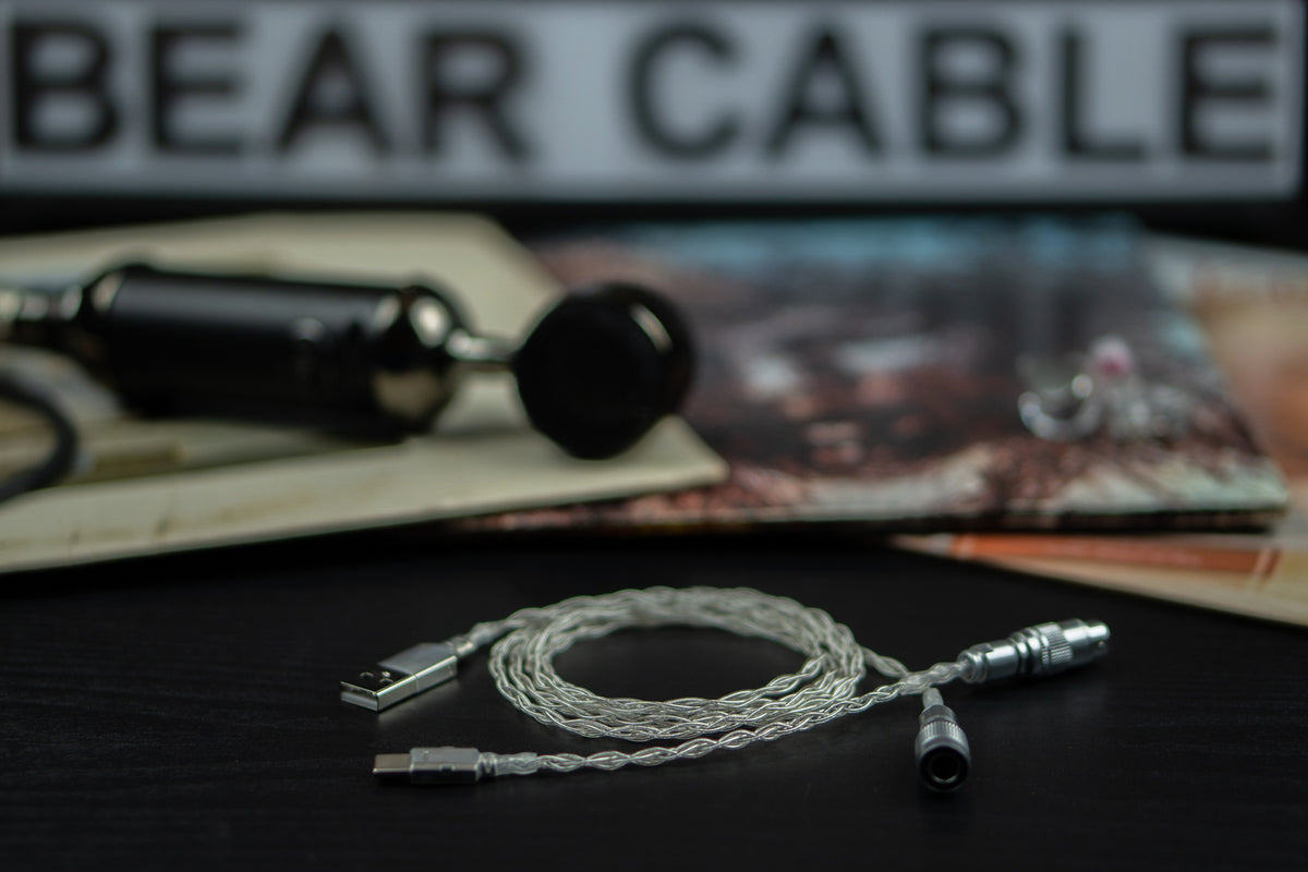 Braided Straight Keyboard Cable | Bear Cable Co – Bear Cables